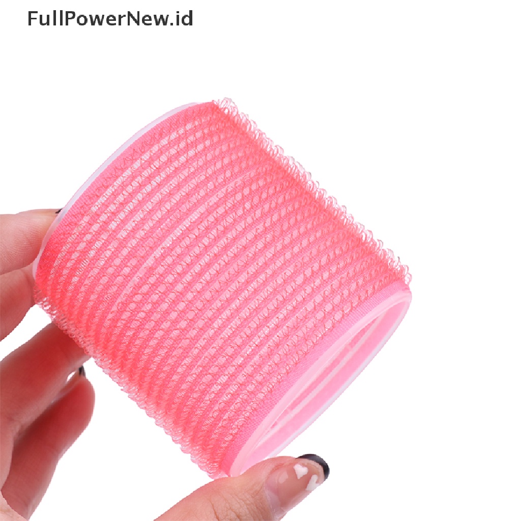 Power 6Pcs Rol Rambut Self Grip Cling Beda Ukuran DIY Hairdressing Hair Curlers ID
