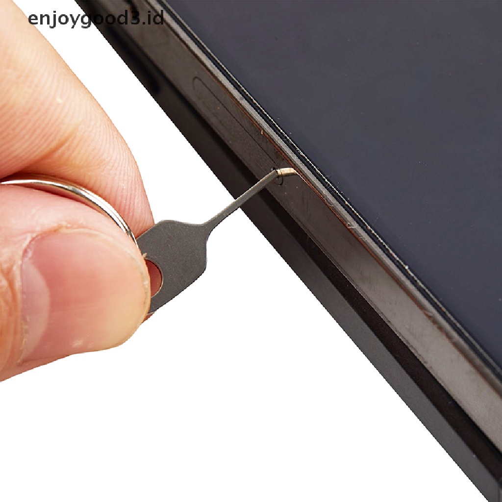 【Rready Stock】 5pcs/Set SIM Card Eject Pin Key Tool  SIM Card Tray Holder for Phone （ID）