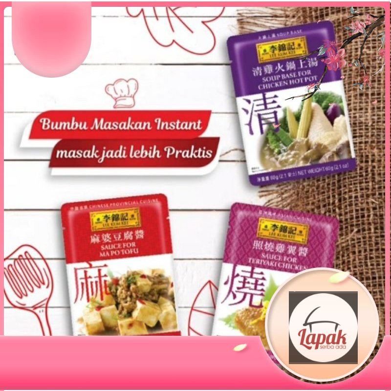 

Saus Lee kum kee / Leekumkee / LKK soup based / mapo tofu / chicken teriyaki