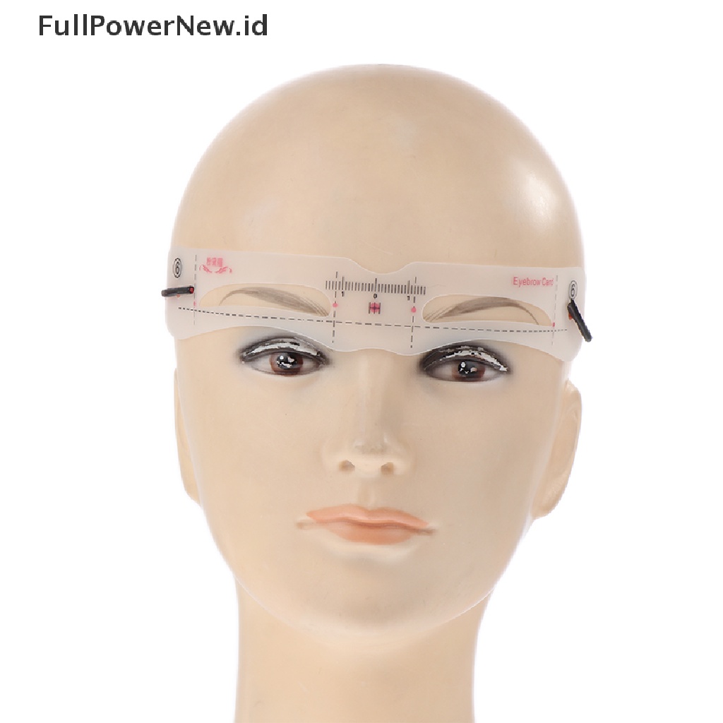 Power 12Pcs Silikon Stiker Alis Alis Template Sariawan Artefak Makeup Tools ID