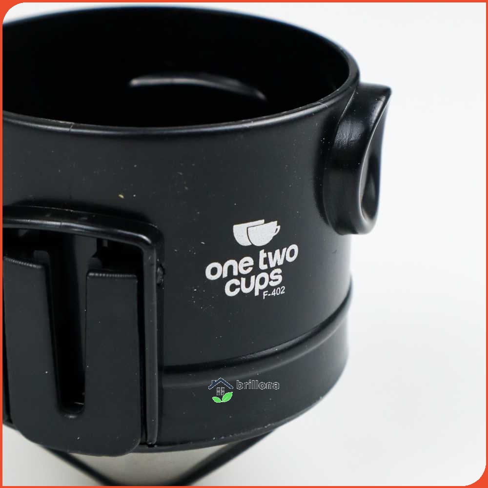 One Two Cups Filter Penyaring Kopi Portable Cone Coffee Dripper - F-402