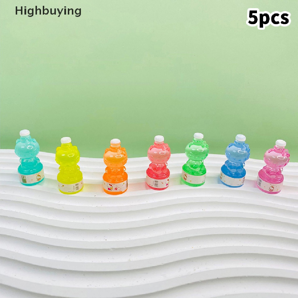 Hbid 5pcs Mini Kartun Bercahaya Botol Lucu Toserba Makanan Aksesoris Mainan DIY Phone Case Resins Decor Jewelry Ch Glory