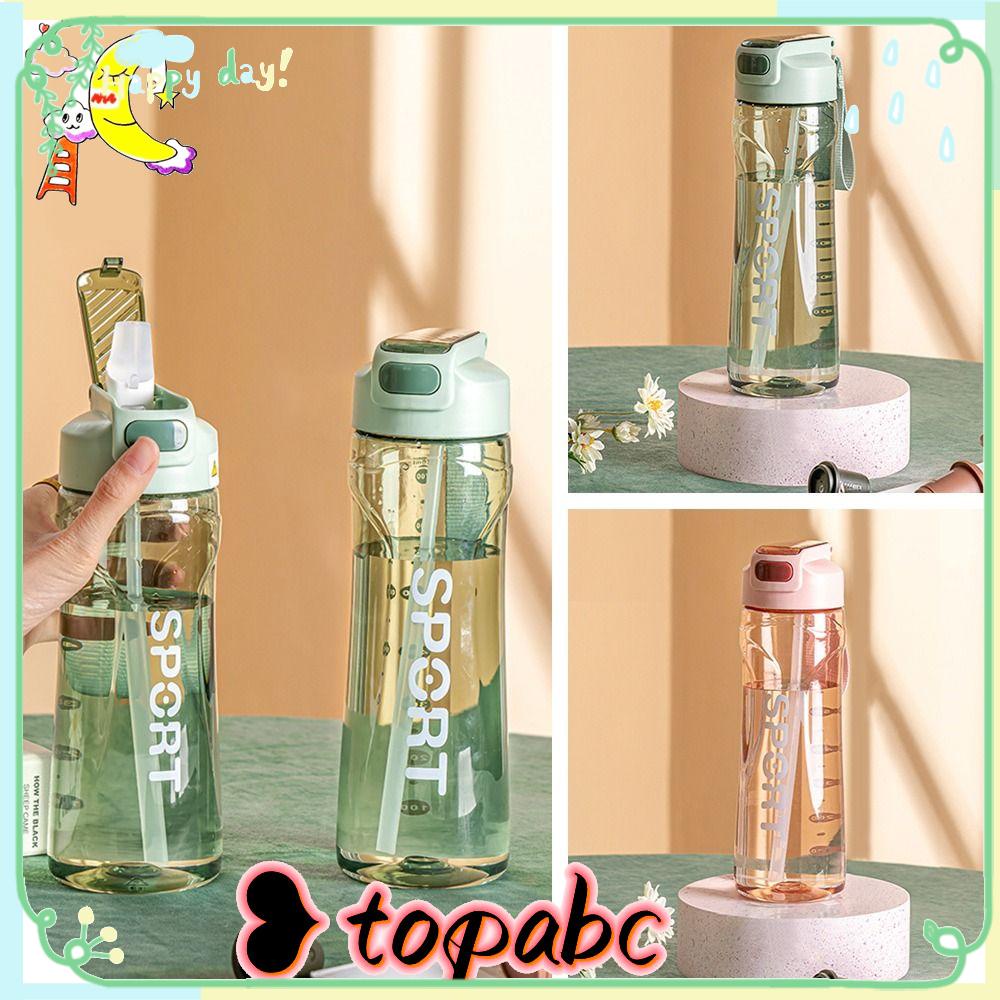 Top Botol Air Minum Portable Anti Bocor Gradasi Frosted Water Jugs