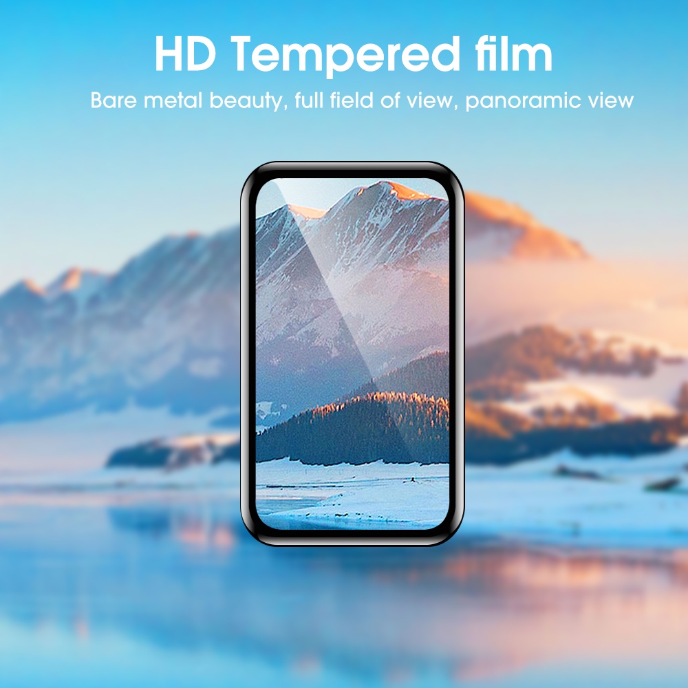 Soft TPU Hydrogel Film Protection Film Band Sensitivitas Tinggi Anti-Fingerprint Anti Gores HD Untuk Honor Band7Pelindung Layar Smartwatch Anti Pecah Cakupan Penuh Ultra-clear