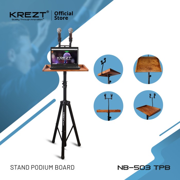 STAND PODIUM KREZT NB 503 TPB | MIMBAR - Natural