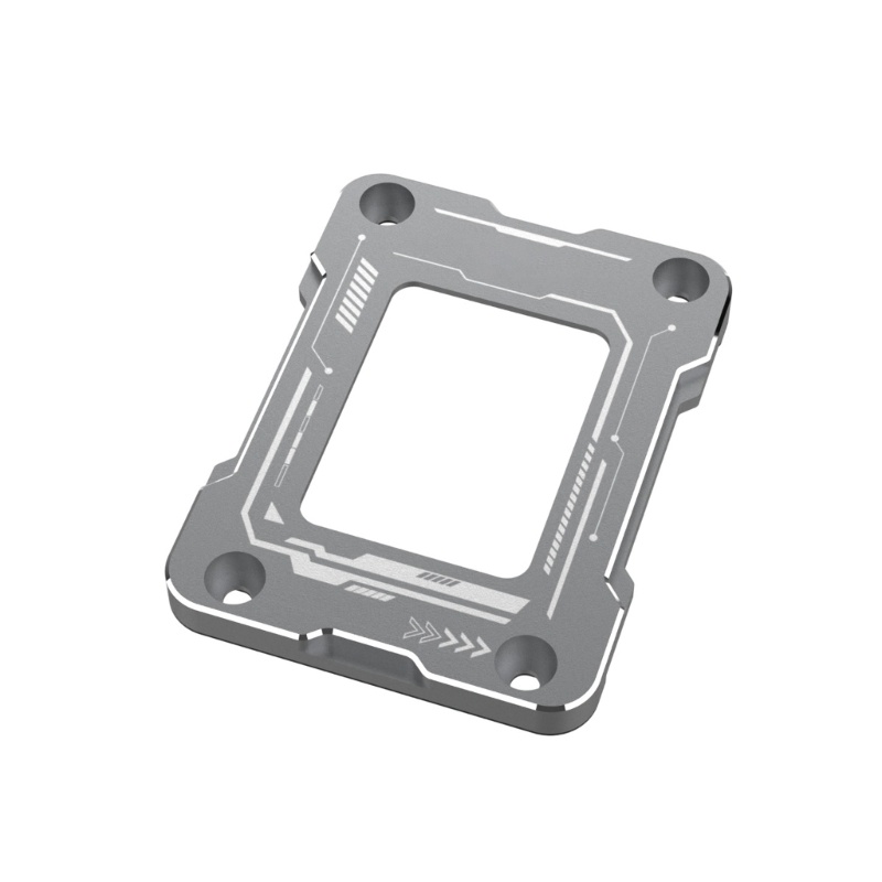 Btsg CPU Bending Koreksi Memperbaiki Gesper Backplane Bracket Untuk LGA 1700integral12 Generation CNC- Aluminium-Alloy Frame