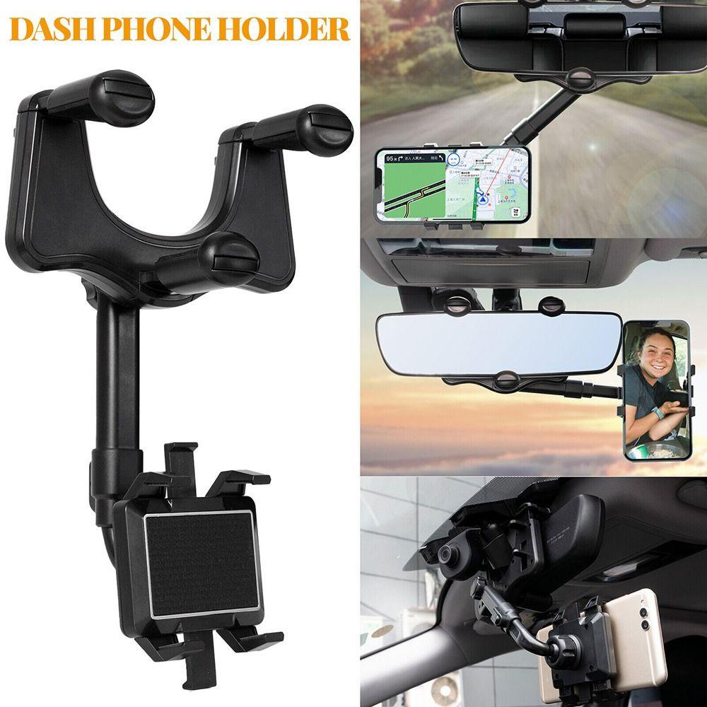 POPULAR Spion Phone Holder Multifungsi Telescopic Adjustable Stand Handphone Mobil