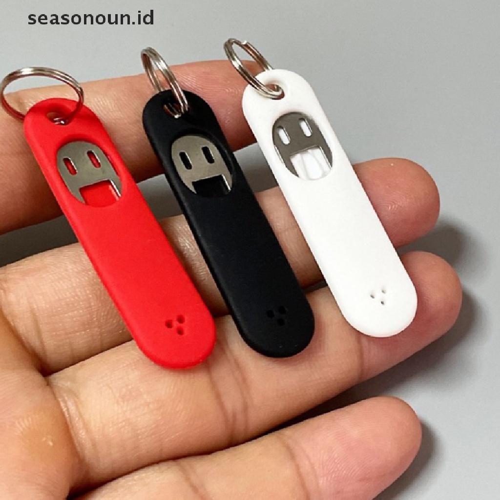 Seasonoun 3/5pcs Pin Pelepas Kartu &amp; Tray Anti Hilang Pesona Gantungan Kunci Ejecter s.