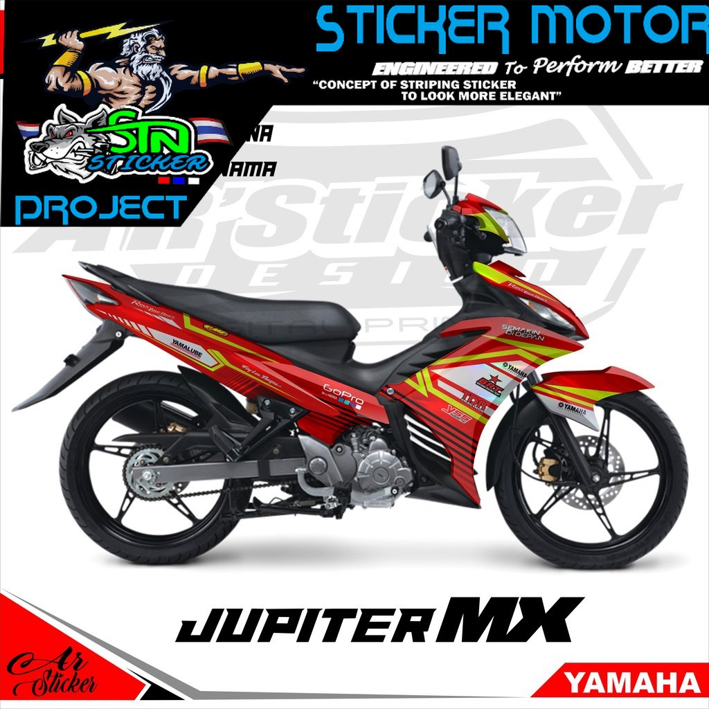 Decal Jupiter MX New 135 Hologram Full body - Stiker Jupiter Mx 135 New Full body 014