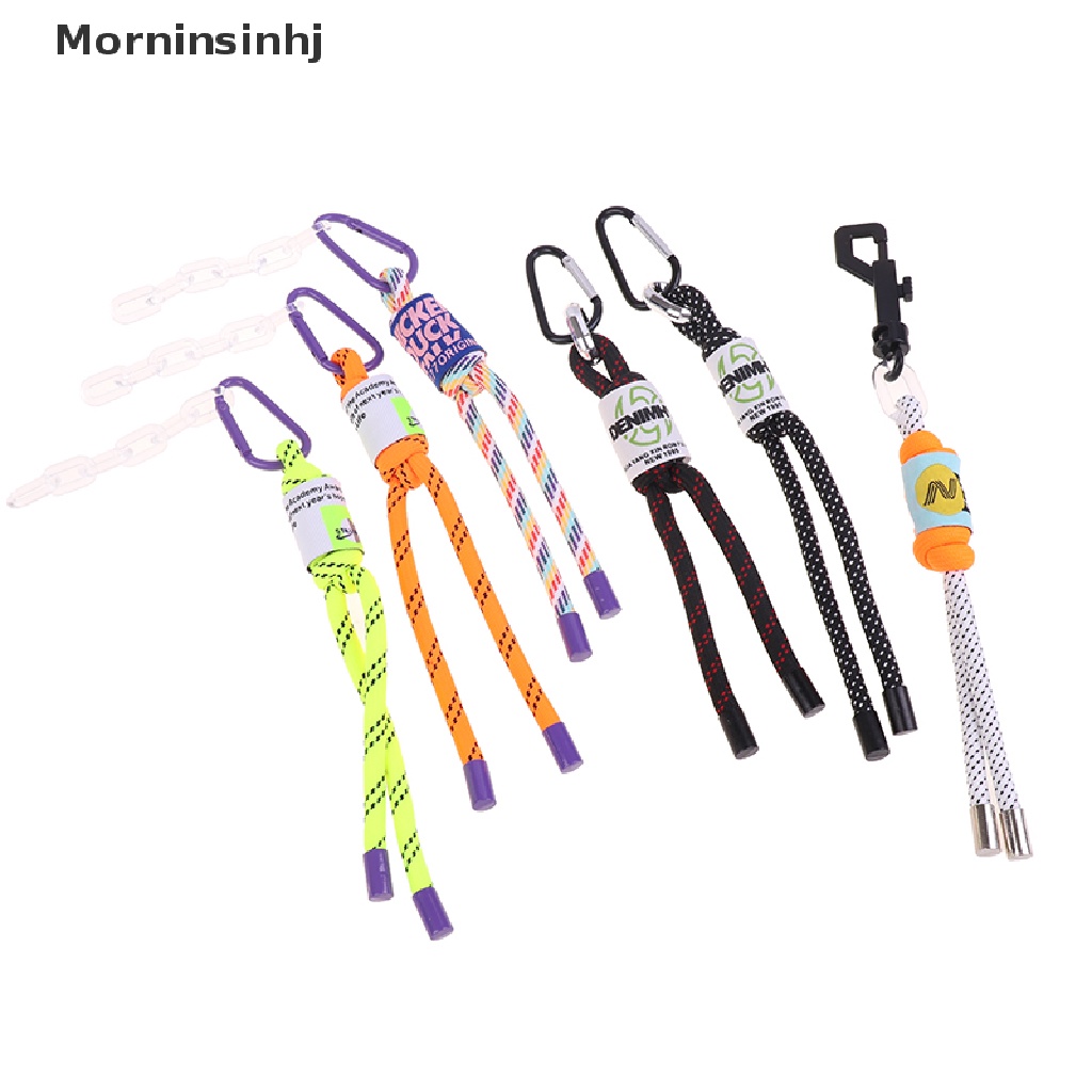 Mornin Kabel Gantung Neon Phone Case Lanyard Gantungan Kunci Tas Liontin Tali Kepang id