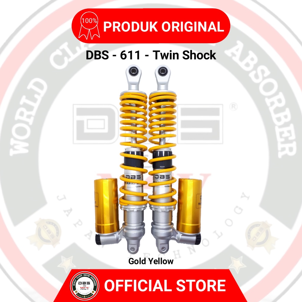 [ BISA COD ] Shock Tabung DBS 611 PROLINS SERIES HONDA ADV 150 New PCX 150