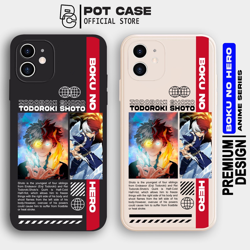 Case Oppo Boku No Hero A5S A74 A57 A16 A16K A76 A17 A12 A3S A17K A53 RENO 5 F1S F11 SM139 Todoroki S
