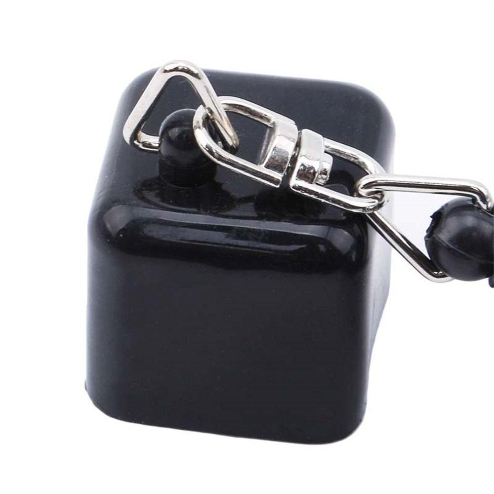 Lanfy Billiards Chalk Holder Portable Black Drawing Belt Clip Dengan Belt Clip Kunci Rantai Kapur Tempat Penyimpanan