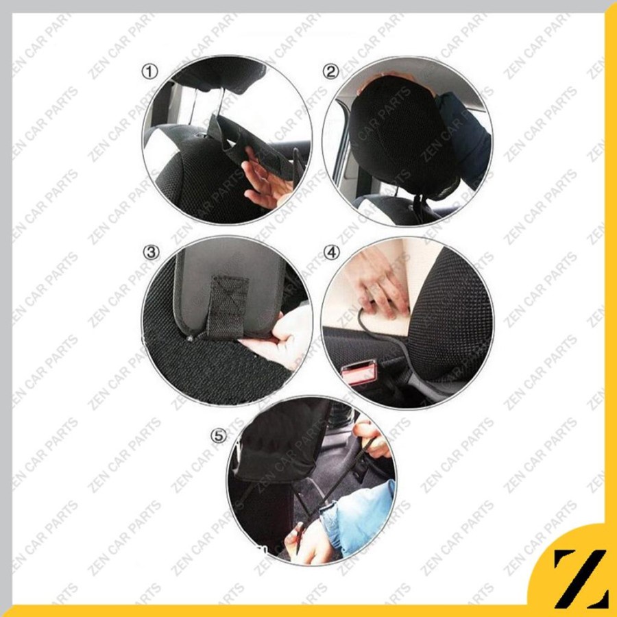 Indoholic Tas Gantung Kursi Mobil Side Seat Case Organizer Car Hanging Bag Botol Air Payung Hp Rokok Kartu Samping Jok