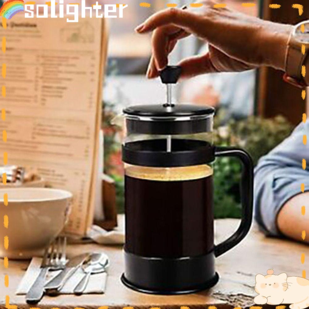 Solighter Coffee Maker Fine Filtration 1000ML Coffee Hand Brew Saringan Kopi