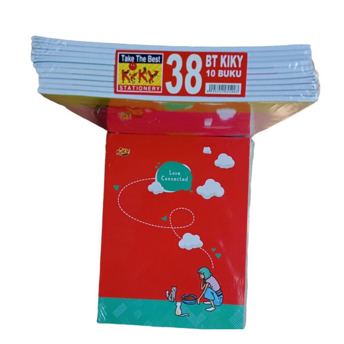 

Kiky Buku Tulis Sekolah 38 Lembar 10 Buku Kwarto Buku Catatan Sekolah Anak A5 1 Pak