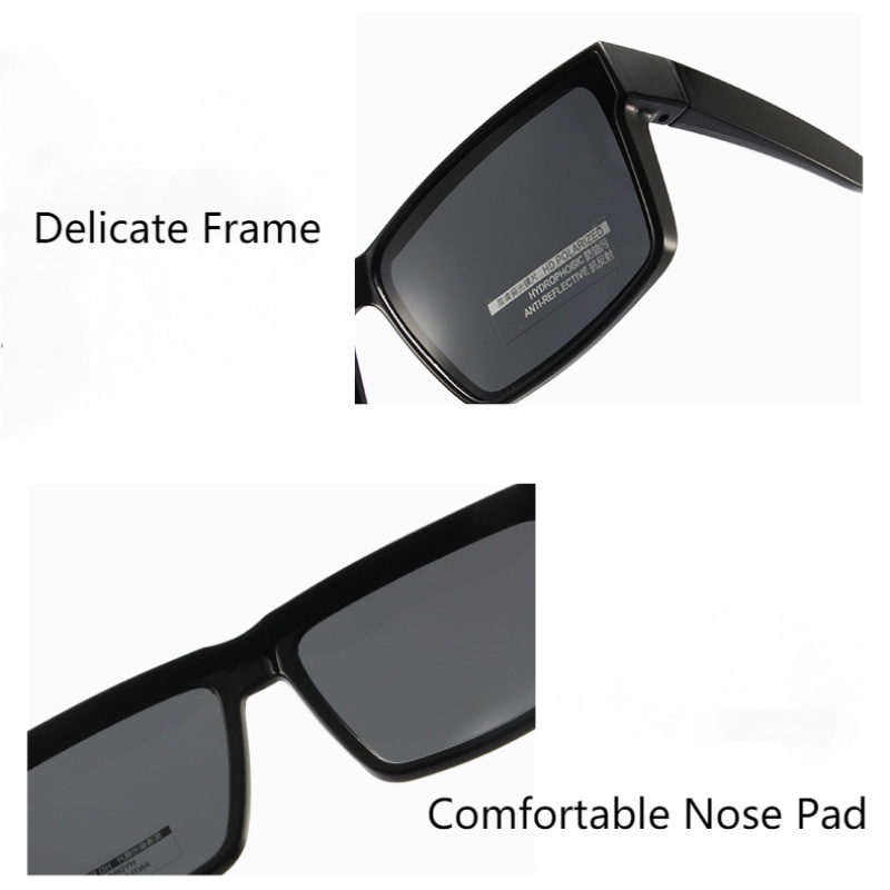 Kacamata Hitam Set Polarized Myopia Glasses Untuk Pria Wanita Mengemudi Oversized Sunglasses