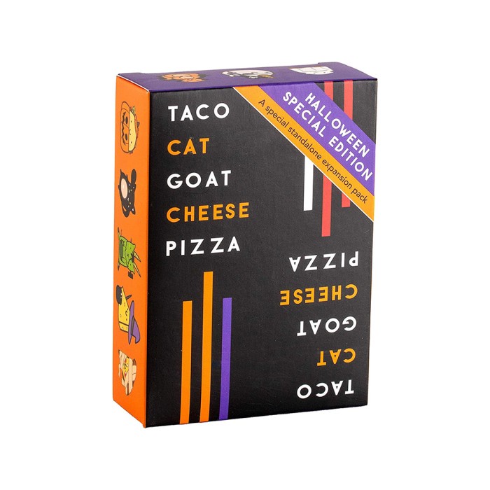 Taco Cat Goat Cheese Pizza Halloween Edition Board Games Card Game