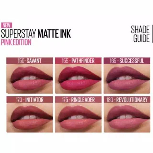 ❤ MEMEY ❤ MAYBELLINE Super Stay Matte Ink Lip Color