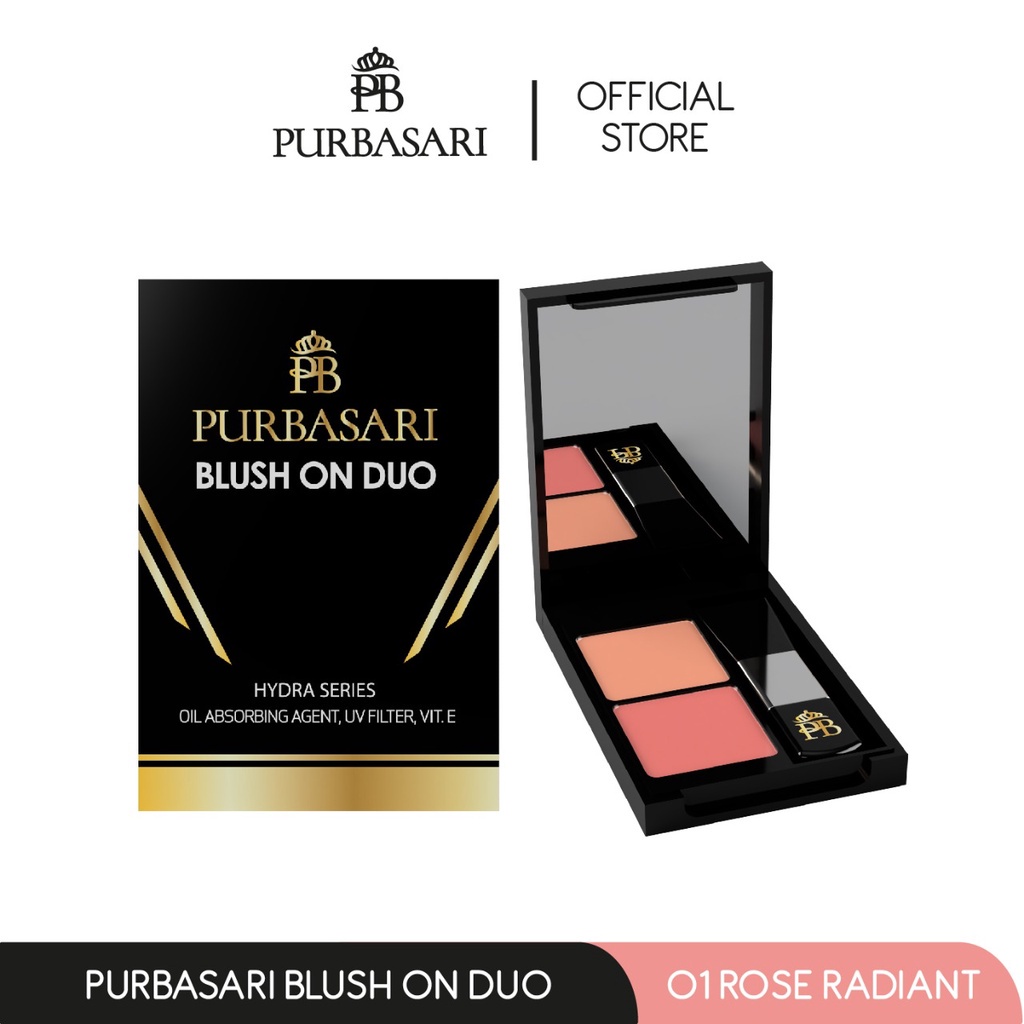 PURBASARI BLUSH ON DUO 5g