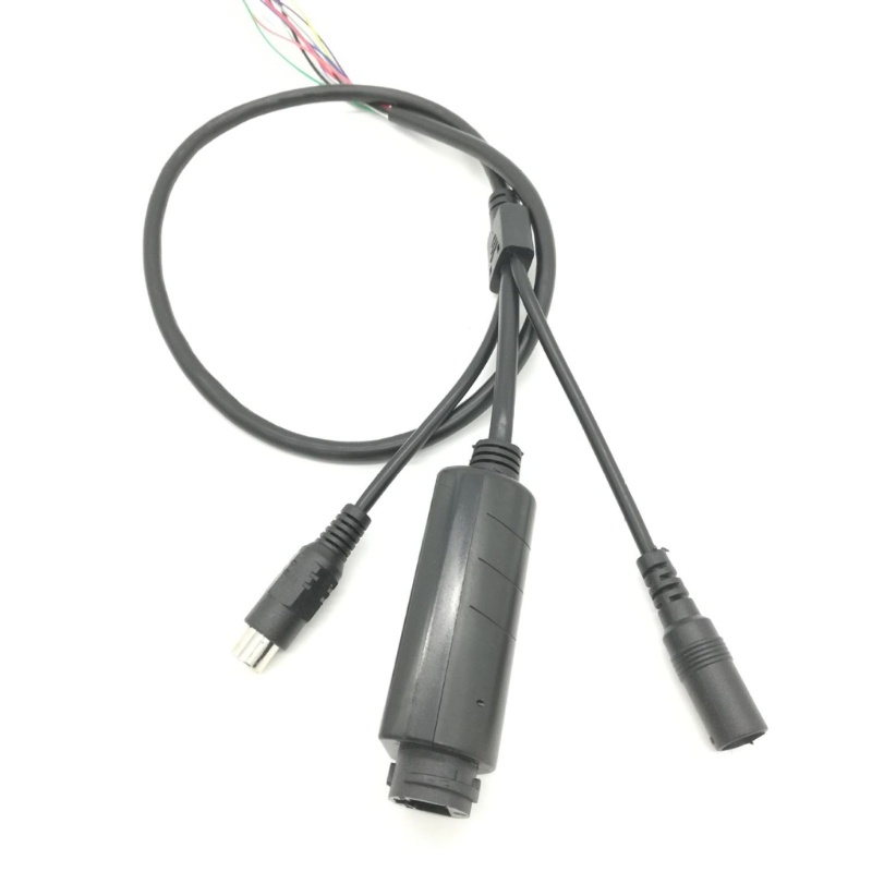 Zzz FS5712DW POE Splitter Adapter Kabel Waterproof IEEE802.3Af 48V Ke 12V1A POE Cord