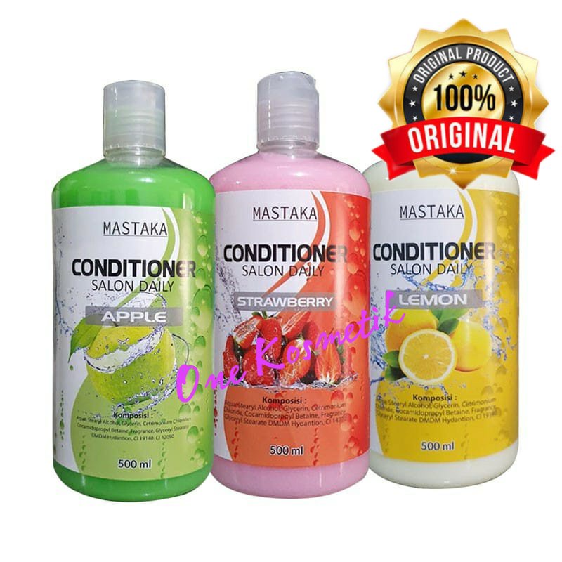 CONDITIONER SALON DAILY 500ML MASTAKA -STRAWBERRY-APEL-LEMON