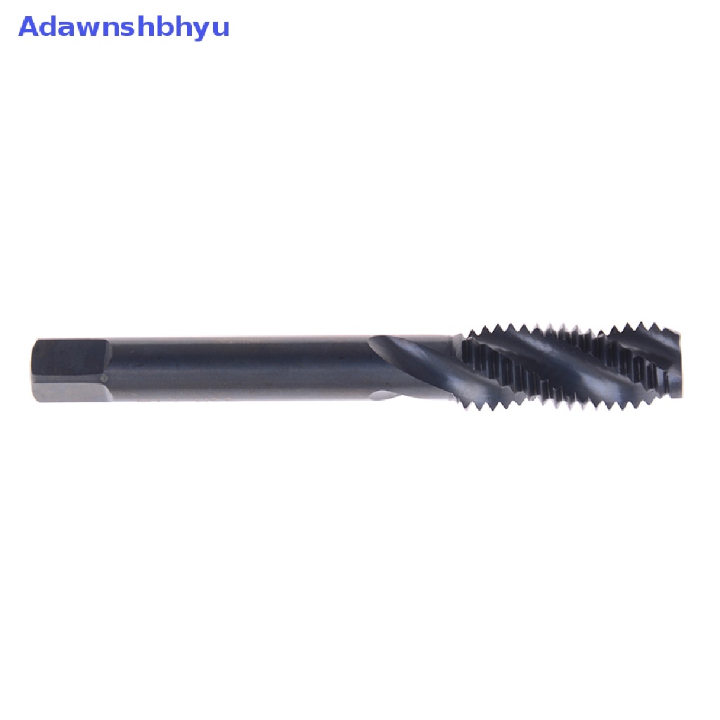 Adhyu 7PCS Mesin HSS Ulir Sekrup Metric Plug Tap Drill Set M3 M4 M5 M6 M8 M10 M12 ID