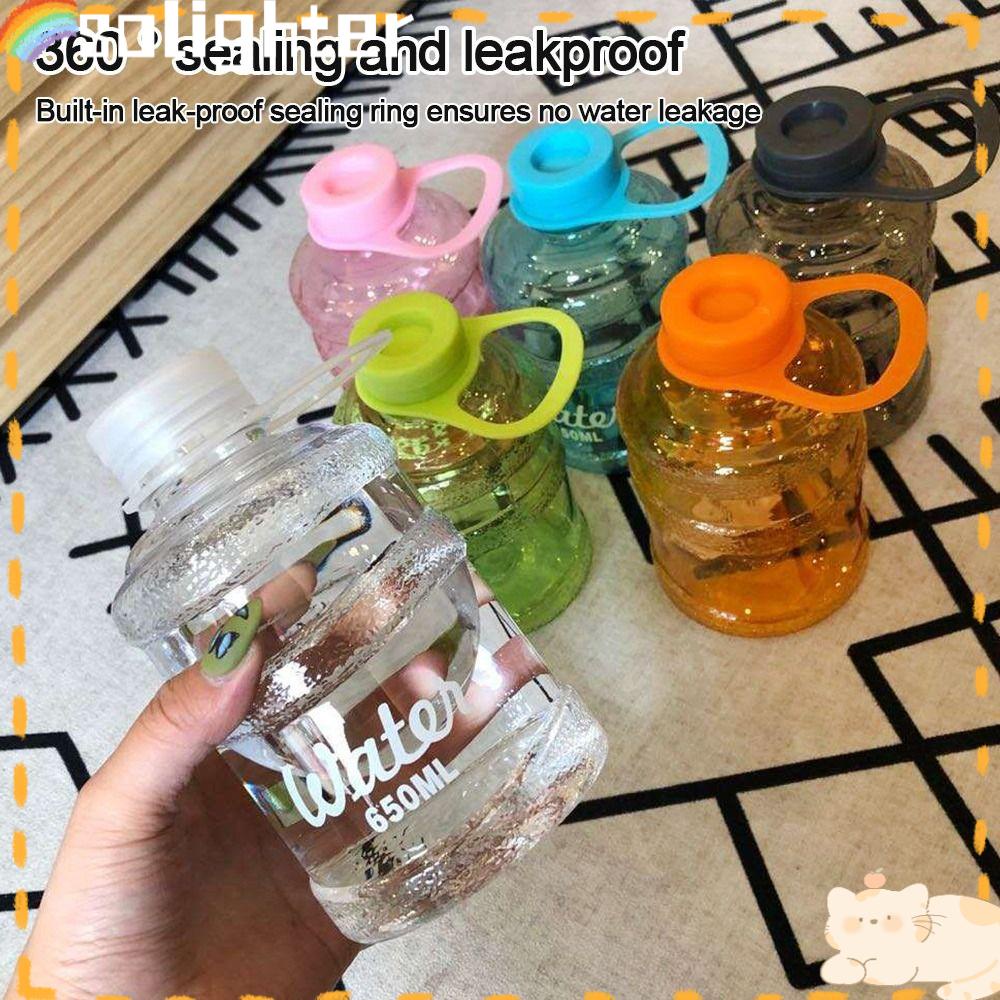 Solighter Botol Air Minum Fashion Portable Gelas Kopi Teh Plastik