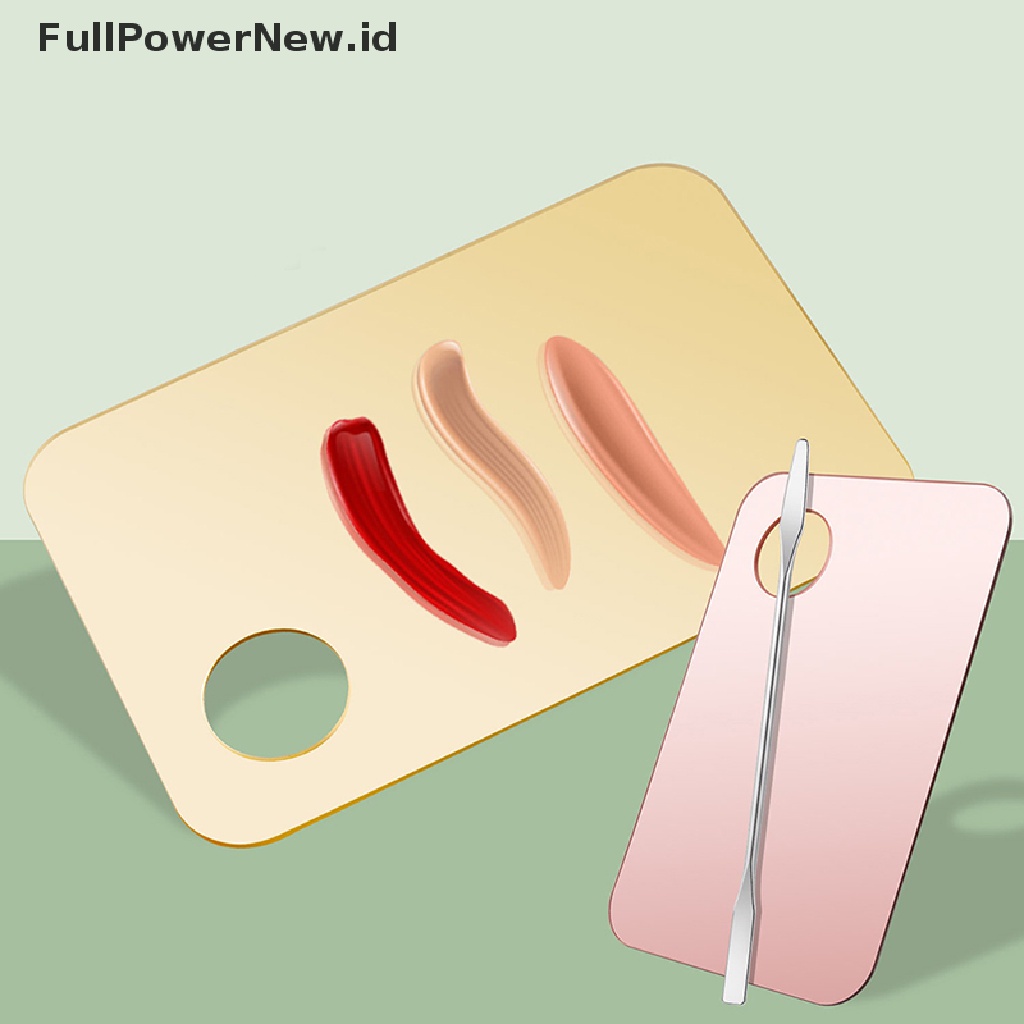 Power Acrylic Palette Spatula Batang Gel Foundation Krim Pencampur Eye Shadow Untuk Nail Art ID