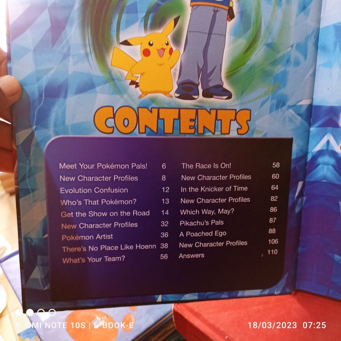 pokémon Advan annual 2005 hard cover full warna 110 halaman