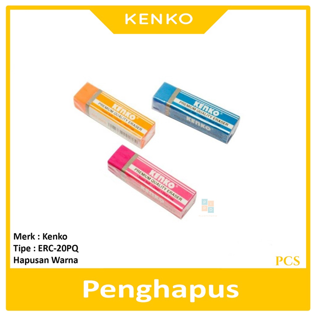 

KENKO - Penghapus ERC-20PQ Berwarna - Pcs