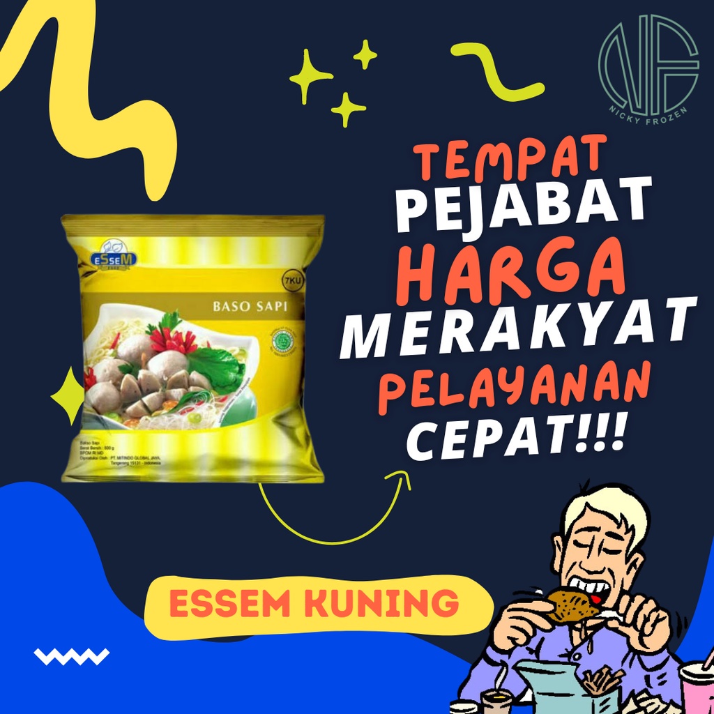 

BAKSO ESSEM KUNING ISI 50