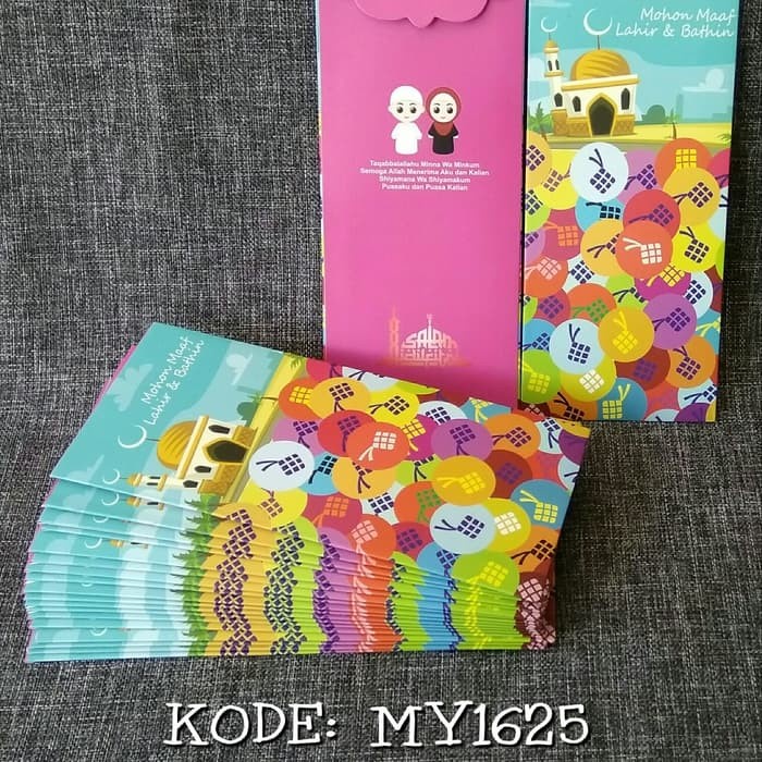 

Amplop lebaran exclusive kode MY1625