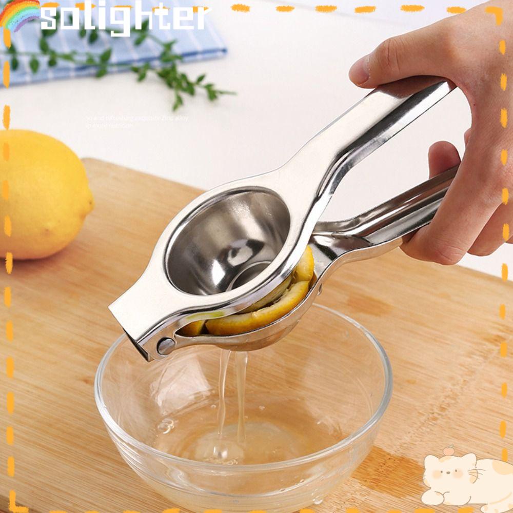 Solighter Alat Peras Lemon Manual Orange Fresh Juice Hand Press