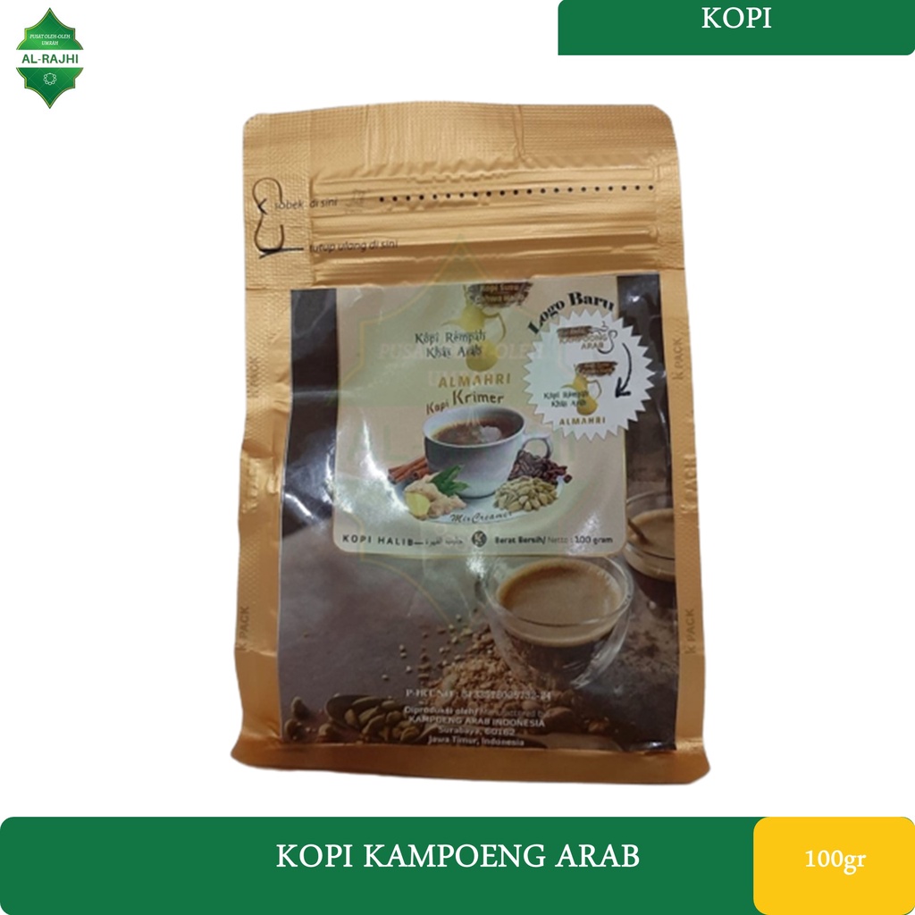 

Kopi Kampoong Arab Halib 100gr Kopi Rempah Kopi Dengan Krimer