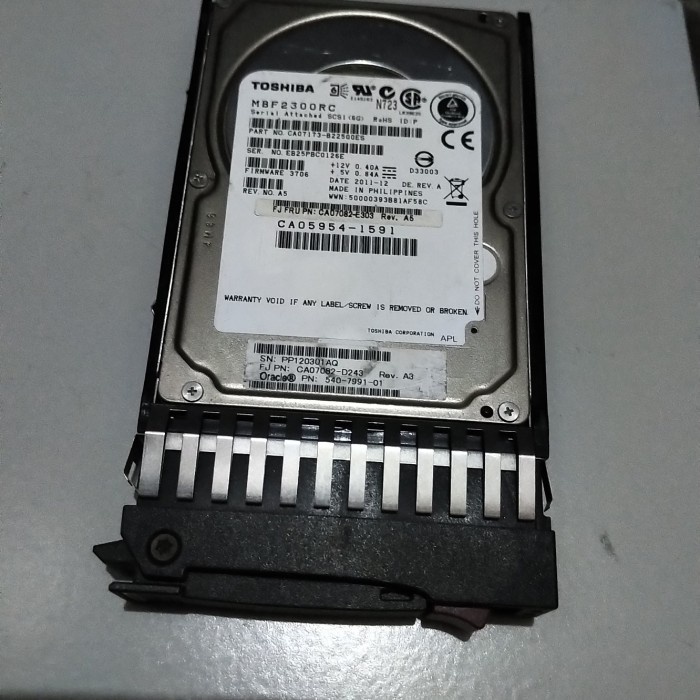 Harddisk hp sas 300gb 2.5 inch utk server g5 g6 g7