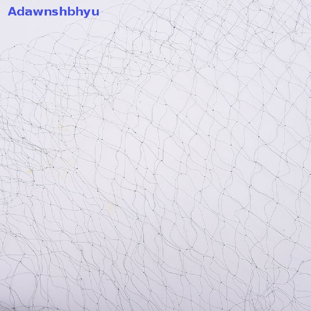Adhyu Knotted Mist Net Nylon monofilament 6x3M 15mm Lubang Orchard Garden Jaring Anti Burung ID