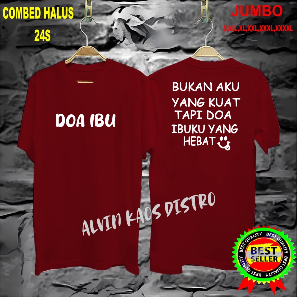 APPS  DB DOA IBU YANG KUAT KAOS DISTRO/KAOS PRIA DAN WANITA