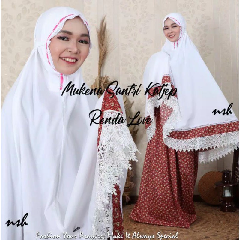 [Ready] Mukenah Wanita Dewasa Mukenah Santri √ C19 / Mukena 3 In 1 Crinkle Airflow Mukena Dewasa Pol