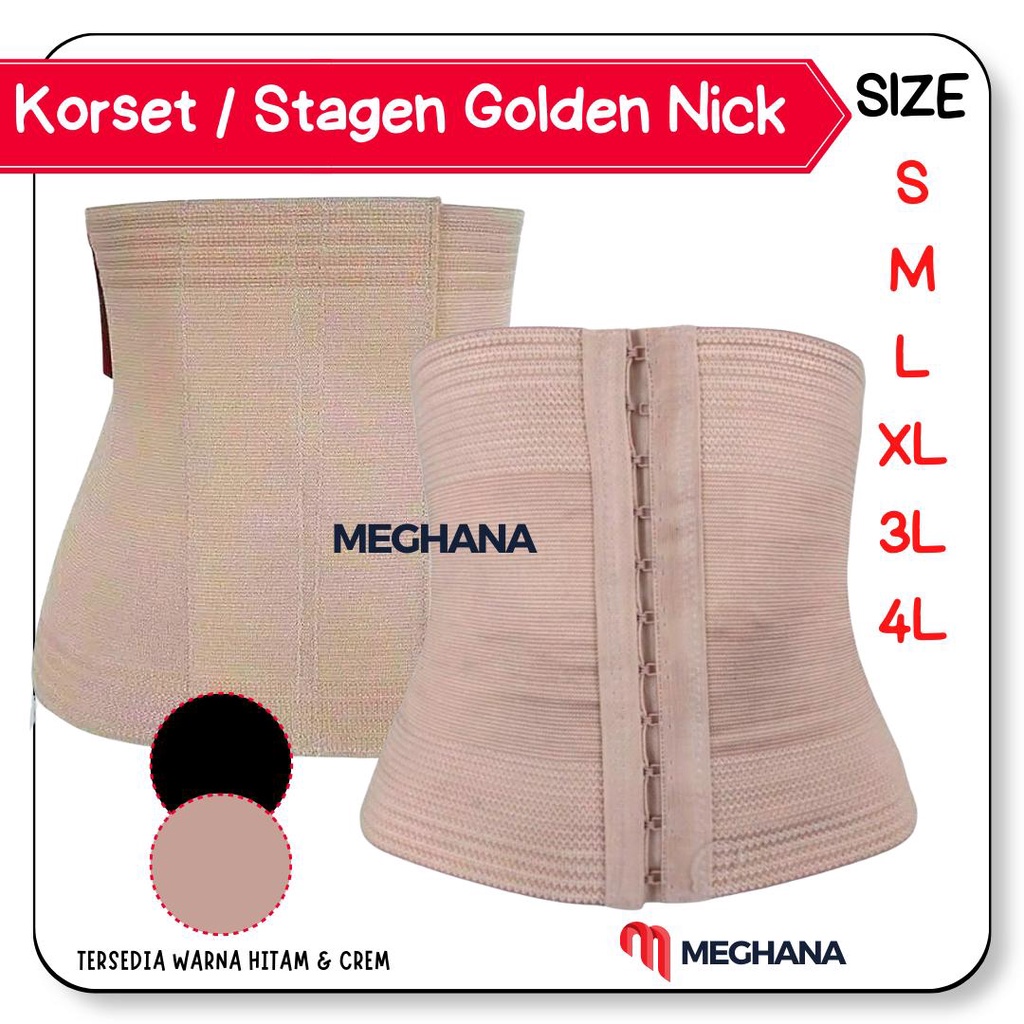 KORSET / STAGEN GOLDEN NICK  TANPA TULANG