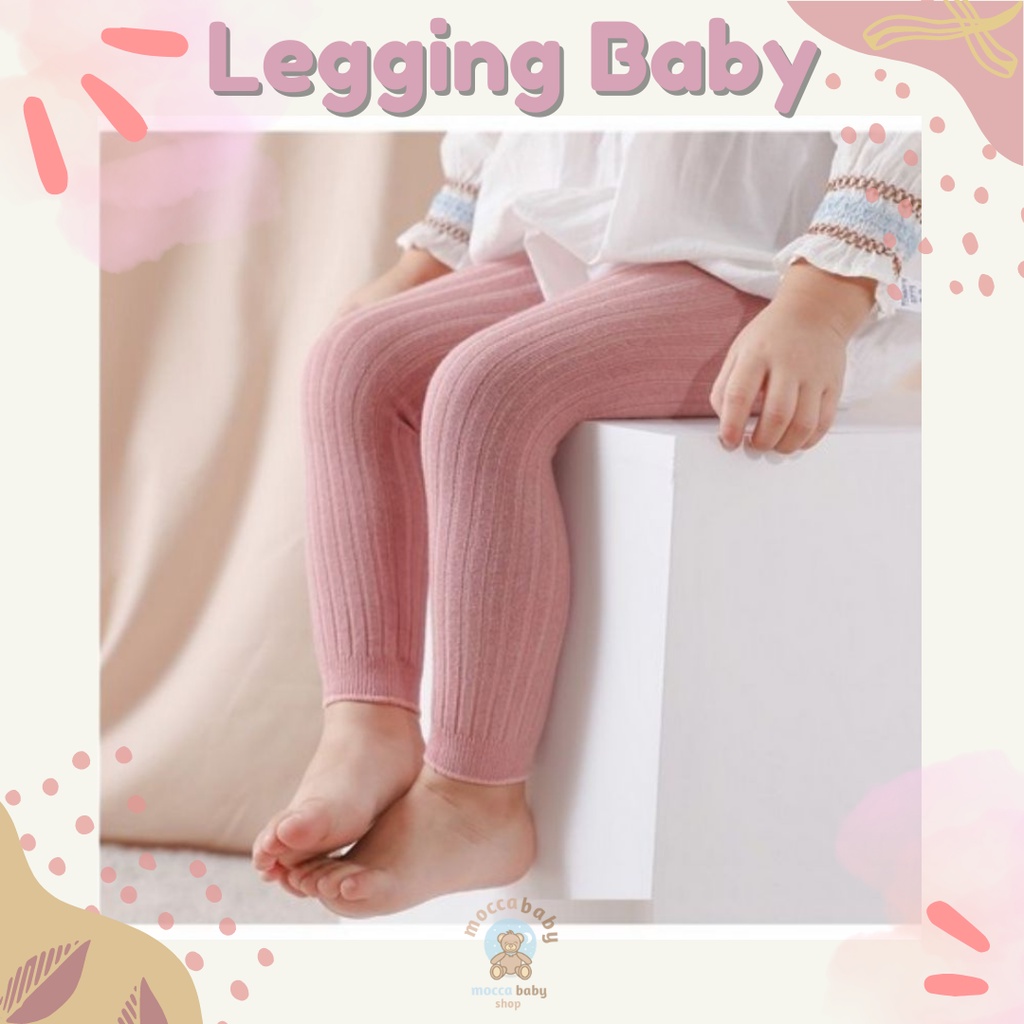 MBSS - LEGGING GWYNETH Legging Bayi Perempuan / Legging Anak / Kaos Kaki Panjang Bayi / GW2