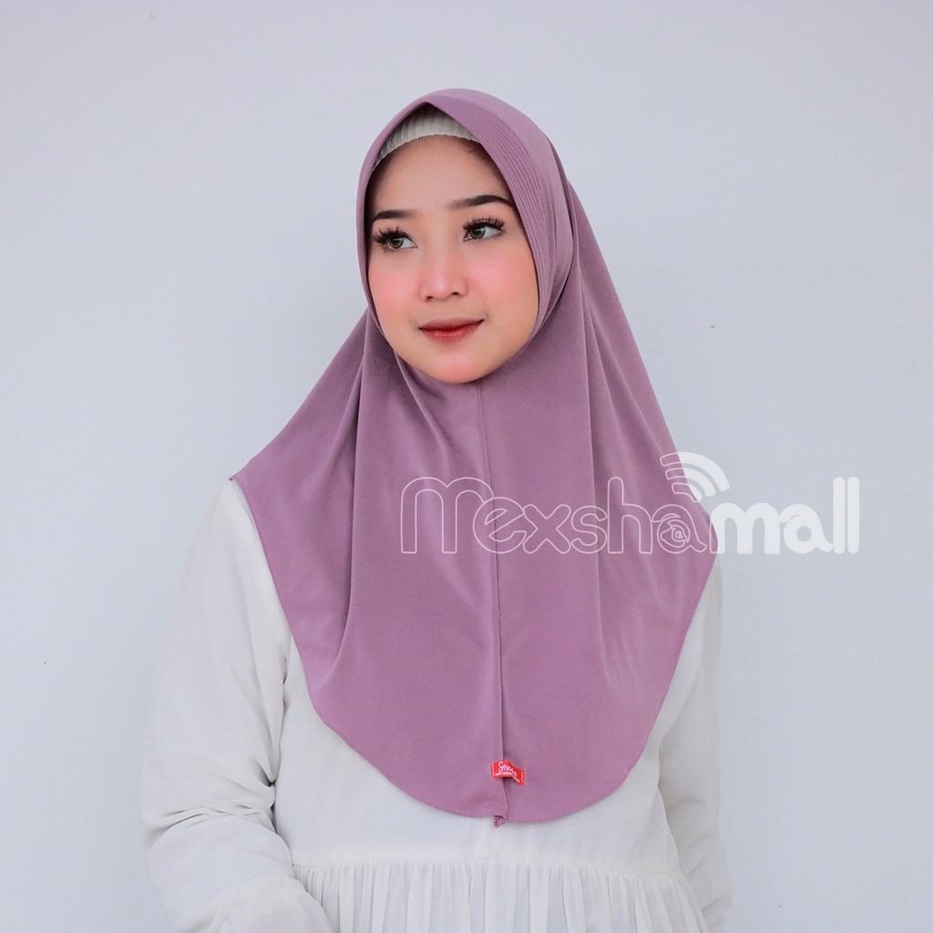 Jilbab Bergo Ameena Jersey Premium I Jilbab Jersey Premium Size M By Shamira