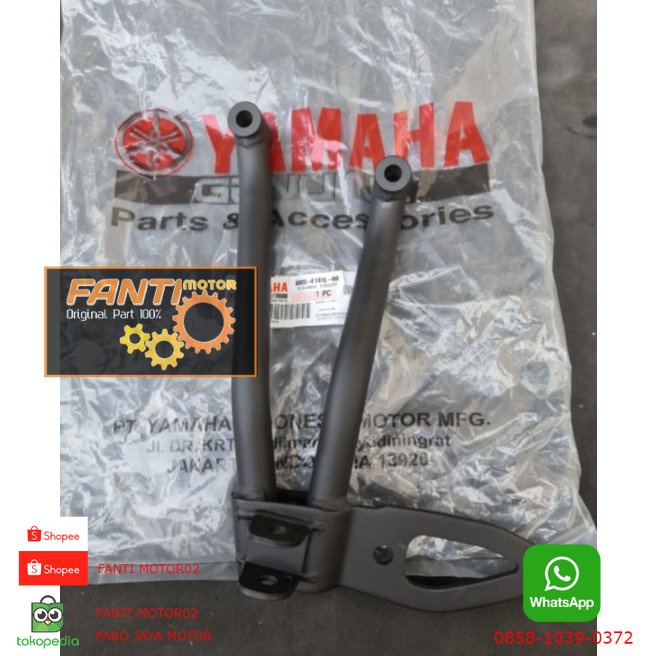 BREKET DUDUKAN FOOTSTEP BELAKANG KIRI YAMAHA XSR 155 PART ORIGINAL YAMAHA BBS-F741L-00