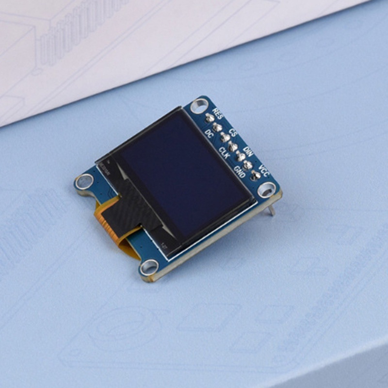 Zzz Oled0 96 Modul I2C SPI Komunikasi Komputer Display Biru Kuning +Biru Putih