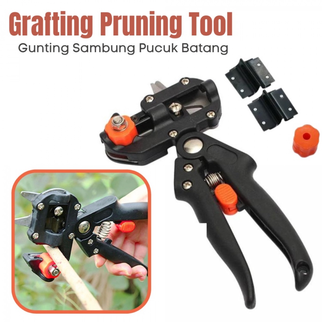 Taffware Gunting Sambung Pucuk Batang Tanaman Grafting Pruning Tool