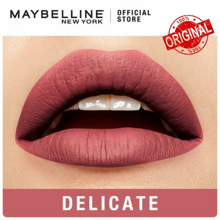 ✿ BISA COD✿ MAYBELLINE SUPERSTAY Matte Ink - 225 DELICATE