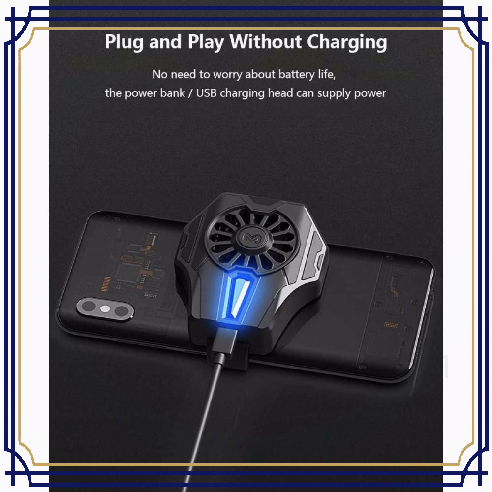 Smartphone Cooling Fan Kipas Pendingin Radiator Heat Sink -SP792