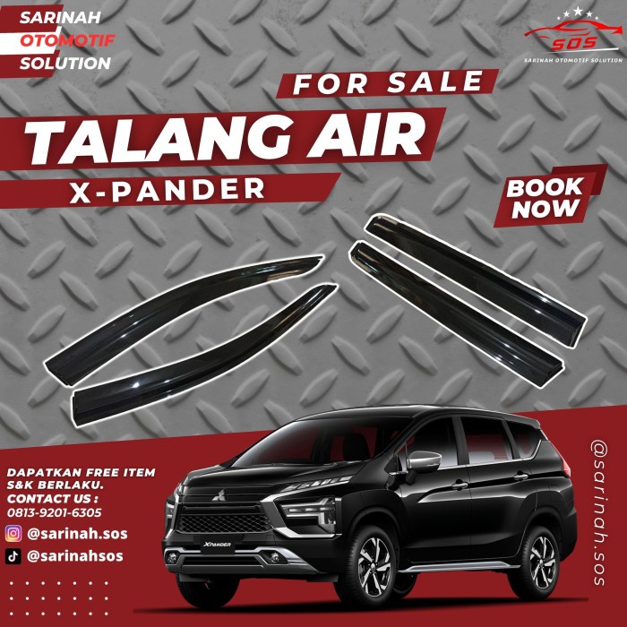 Talang Air Mitsubishi Xpander 2017 2020 SLIM