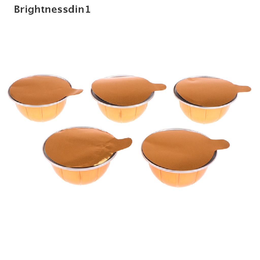 [Brightnessdin1] 5pcs Reusable Coffee Capsule Pods Kapsul Kopi Pod Untuk Nespresso Vertuoline Boutique