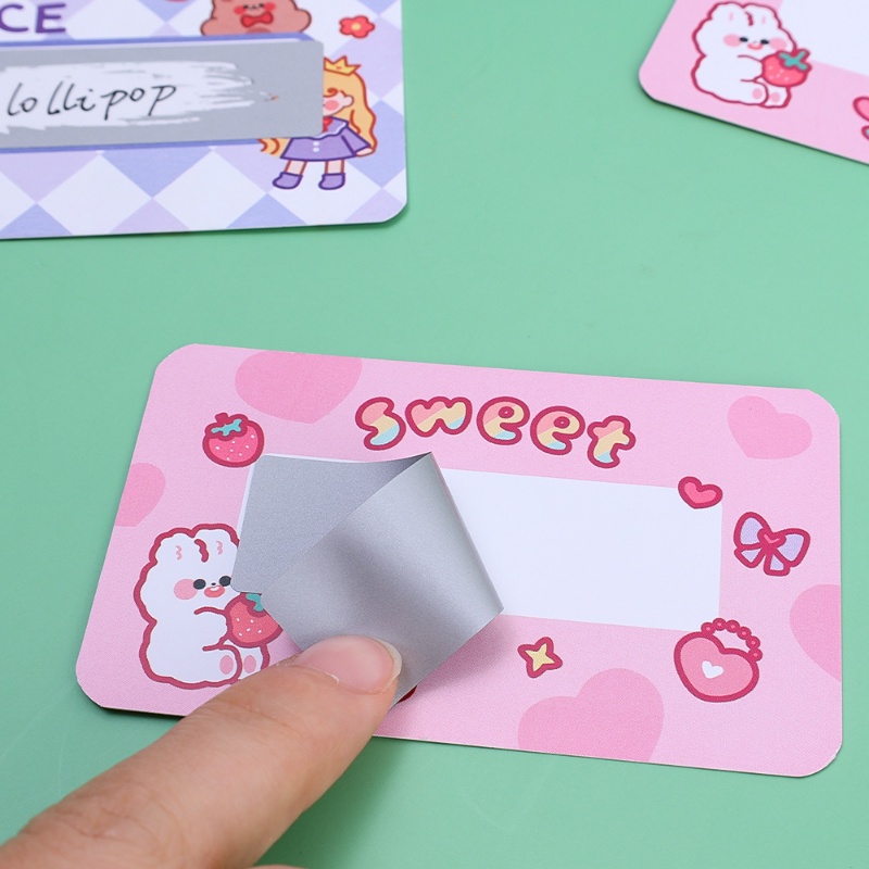 20pcs Kartun Kartu Goresan Pertemuan Kelas Siswa Tulisan Tangan Mainan Interaktif Tk Lucky Draw Card Greeting Toys Untuk Anak